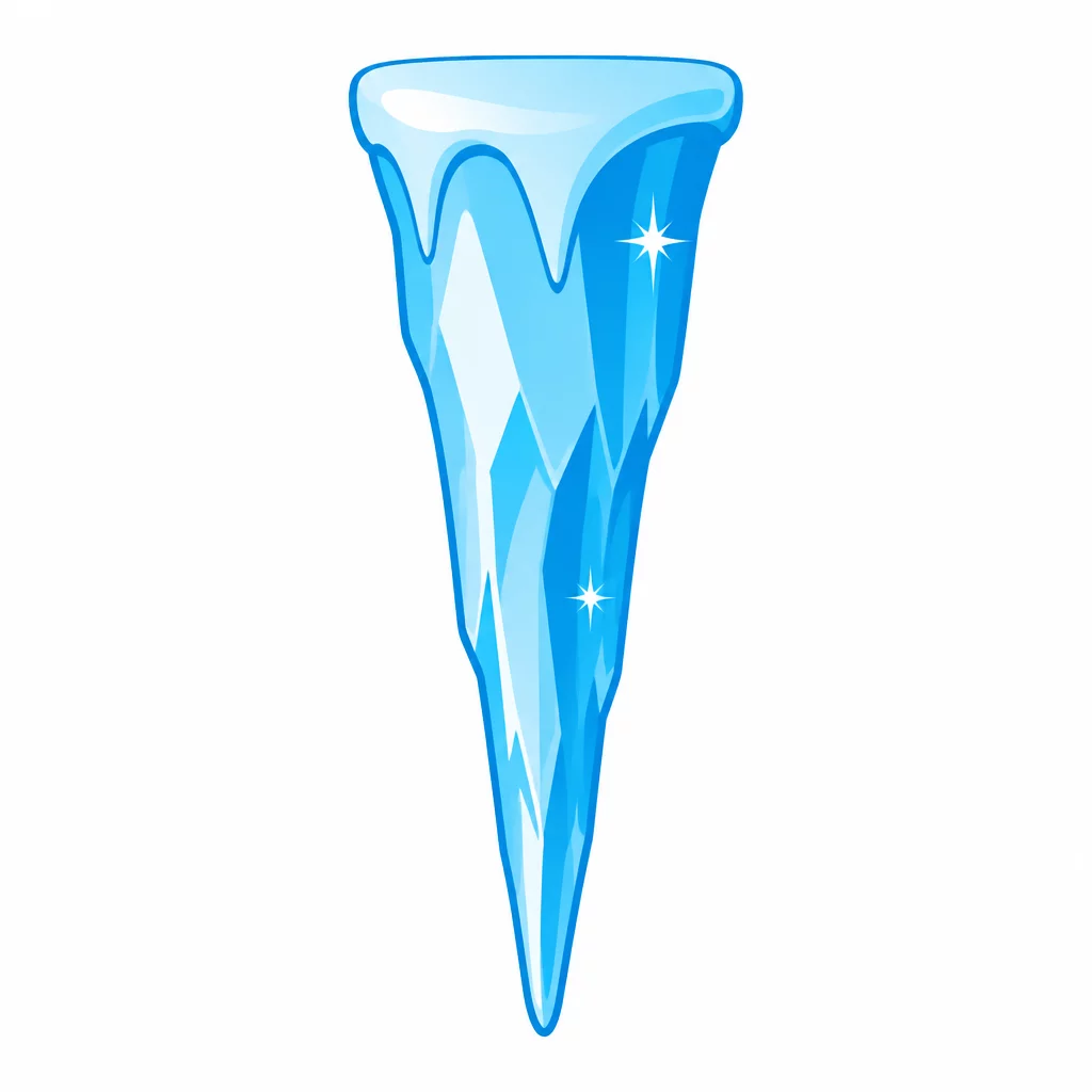 Eis-Zapfen